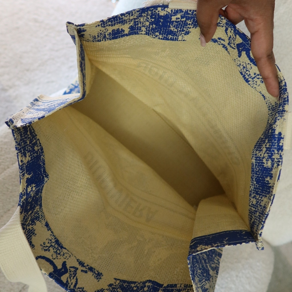 Christian Dior Dioriviera GWP Straw Tote - Picture 8 of 10